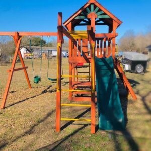 Parrot Island Fort W/ 4x4 Monkey Bars 18 MONTHS 0% - Image 2