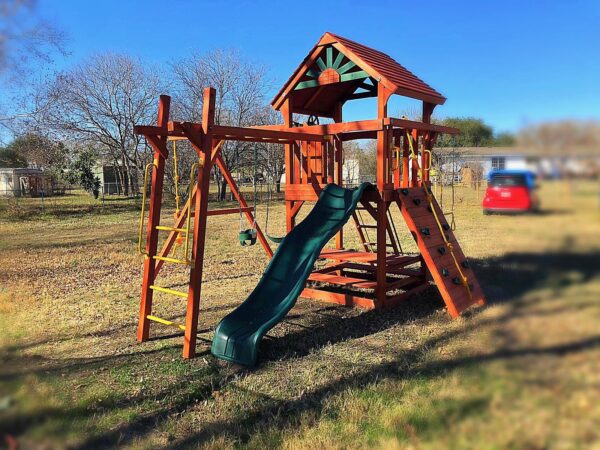 Parrot Island Fort W/ 4x4 Monkey Bars 18 MONTHS 0%