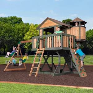 Eagles Nest Elite Swing Set - Image 11