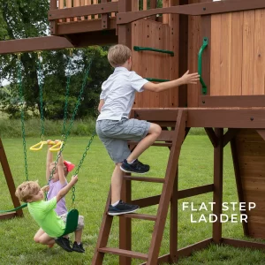 Skyfort III Swing Set - Image 11